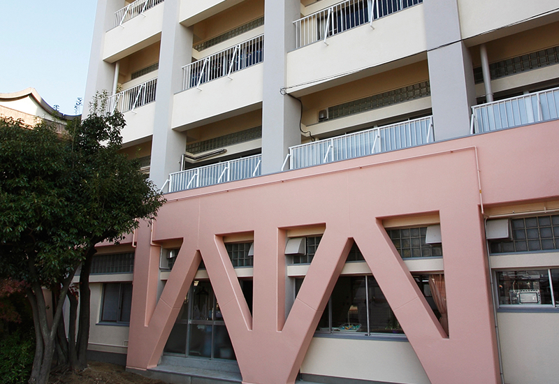 池田市立石橋小学校本館西館耐震補強工事3